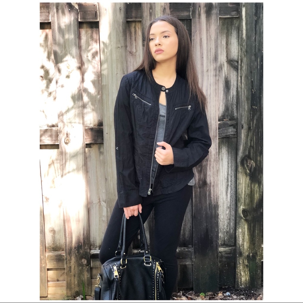 Moto style Jacket